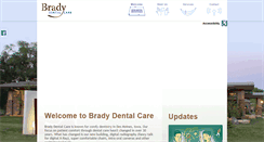 Desktop Screenshot of bradydentalcare.com